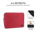 SUBBLIM URBAN LAPTOP SLEEVE 15,6" RED (Espera 4 dias)-SX5 SUBBLIM URBAN LAPTOP SLEEVE 15,6" RED (Espera 4 dias)