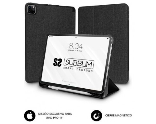 FUNDA TABLET IPAD PRO 11"" 2021  NEGRO SUBBLIM (Espera 4 dias)