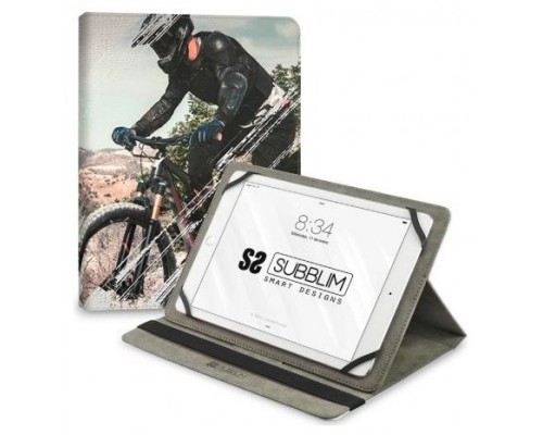 SUBBLIM Funda Tablet Universal TRENDY CASE BIKER 11" (Espera 4 dias)