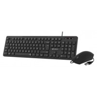 SUBBLIM Teclado Ergonómico y ratón Combo Business Slim Silencioso con cable USB (Espera 4 dias)