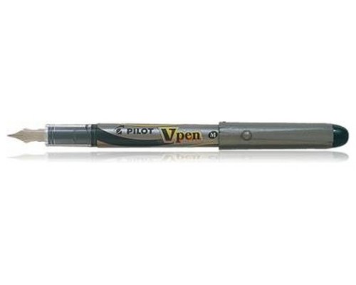 PLUMA DESECHABLE VPEN SILVER NEGRO PILOT SVP-4M-B (MIN12) (Espera 4 dias)