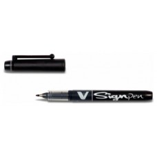 ROTULADOR VSIGNPEN PUNTA FIBRA NEGRO PILOT SW-VSP-B (MIN12) (Espera 4 dias)