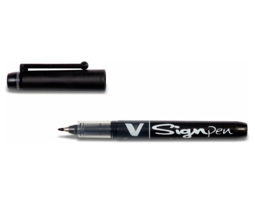 ROTULADOR VSIGNPEN PUNTA FIBRA NEGRO PILOT SW-VSP-B (MIN12) (Espera 4 dias)