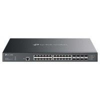 TP-Link Omada SX3832MPP switch Gestionado L2+ 10G Ethernet (100/1000/10000) Energía sobre Ethernet (PoE) DIN rail Negro (Espera 4 dias)