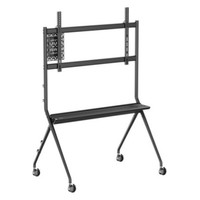 VOGELS 7410210 ESSENTIAL MEETING ROOM TROLLEY 65-98" 120 KG WITH SHELVE AND MINI PC ADAPTER VESA UP TO 1100x600 (Espera 4 dias)