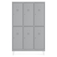 TAQUILLA 300 3 MODULOS 2 PUERTAS 180x900x50CM RAL7035 ROCADA T303M2P7035-7035 (Espera 4 dias)