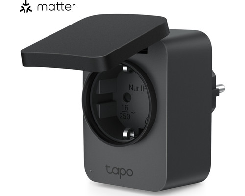 ENCHUFE INTELIGENTE TP-LINK TAPO P410M 3680W NEGRO-SX11 ENCHUFE INTELIGENTE TP-LINK TAPO P410M 3680W NEGRO