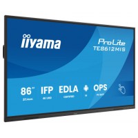 MONITOR INTERACTIVO IIYAMA 86" EDLA, ANDROID 14, 8/128GB, 40-P,3840X2160,UHD,MM 2X 20W,VGA,HDMI 2X /1XOUT, 2X USB-C,MINI-JACK OPTICAL OUT,USB TOUCH, 400CD/M2,LANDSC MODE,MEDIA PLAY USB, AG,LAN,RS232C,IIWARE,WIFI/BT,VESA 800X600,SLOT OPC (TE8612MIS-B4-114SX MONITOR INTERACTIVO IIYAMA 86" EDLA, ANDROID 14, 8/128GB, 40-P,3840X2160,UHD,MM 2X 20W,VGA,HDMI 2X /1XOUT, 2X USB-C,MINI-JACK OPTICAL OUT,USB TOUCH, 400CD/M2,LANDSC MODE,MEDIA PLAY USB, AG,LAN,RS232C,IIWARE,WIFI/BT,VESA 800X600,SLOT OPC (TE8612MIS-B4