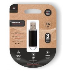 PENDRIVE TECH1TECH-BASIC BK 16GB