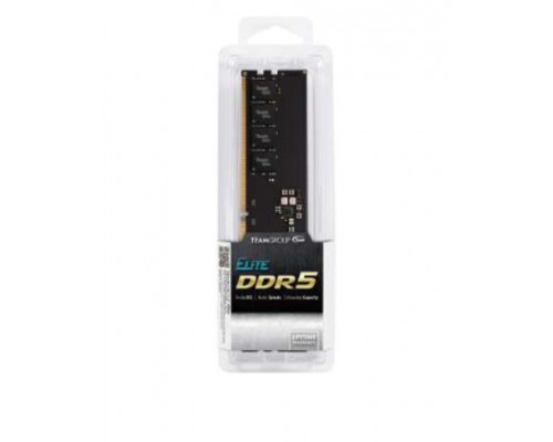 DDR5 TEAMGROUP ELITE UDIMM 32GB 4800 NEGRO-SX24 DDR5 TEAMGROUP ELITE UDIMM 32GB 4800 NEGRO