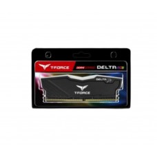 DDR4 TEAMGROUP T-FORCE DELTA RGB 16GB X1 3200 NEGRO