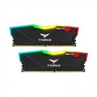 DDR4 TEAMGROUP T-FORCE DELTA RGB 8GB X2 3200 NEGRO