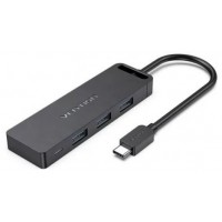 HUB 5 PUERTOS USB 3.0 3xUSB 1xMICRO USB PD 1xUSB-C GRIS VENTION (Espera 4 dias)