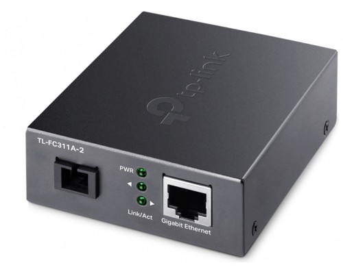 TP-LINK CONVERTIDOR MEDIOS WDM RJ45/FIBRA (2 KM) TL-FC311A-2 (Espera 4 dias)