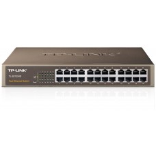 TP-LINK TL-SF1024D switch Fast Ethernet (10/100) Negro (Espera 4 dias)