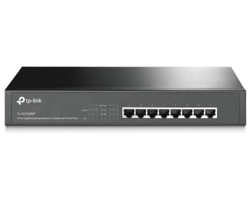 SWITCH NO GESTIONABLE TP-LINK SG1008MP 8P GIGA PoE+