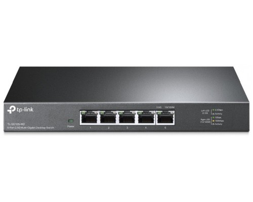 SWITCH NO GESTIONABLE TP-LINK SG105-M2 5P 2.5GIGABIT