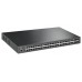 TP-LINK Switch administrado JetStream? de 48 puertos Gigabit y 4 puertos 10GE SFP+ L2+ con PoE+ de 48 puertos PUERTO: 48 × puertos Gigabit PoE +, 4 ×