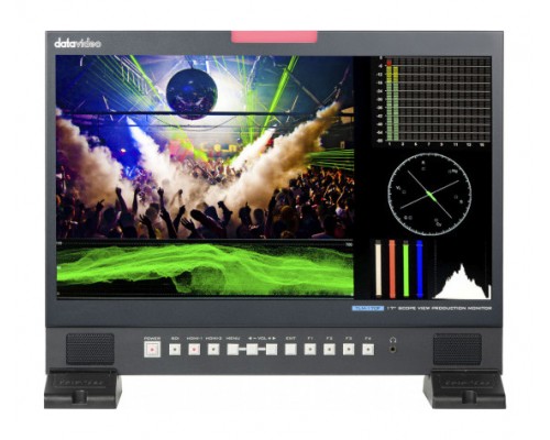DataVideo TLM-170F pantalla para PC 43,2 cm (17") 1920 x 1080 Pixeles LCD Negro (Espera 4 dias)