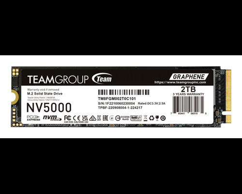 SSD TEAMGROUP NV 5000 M.2 NVMe 2280 PCI-E GEN4X4 C47 2TB