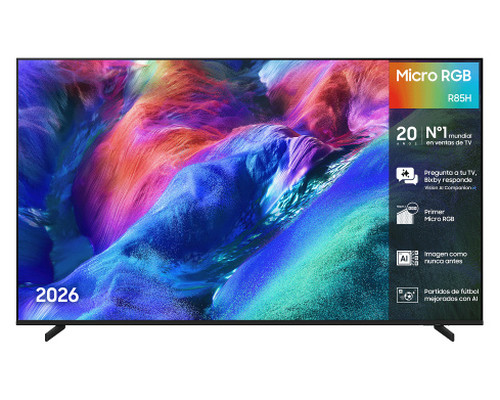 Samsung TV 75" 4K Micro RGB R85H SamsungVision AI Smart TV (2026) (Espera 4 dias)-SX335 Samsung TV 75" 4K Micro RGB R85H SamsungVision AI Smart TV (2026) (Espera 4 dias)