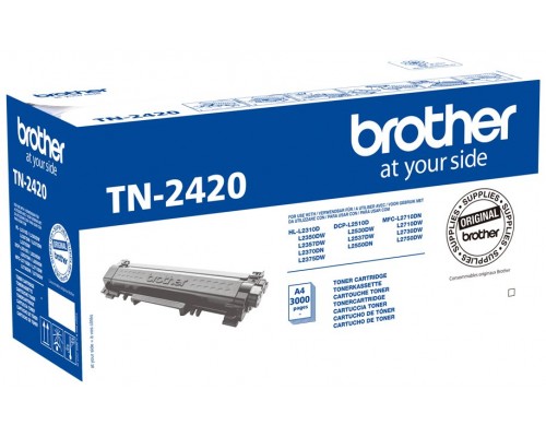 Toner negro de larga duracion. Duracion estimada: