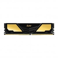 DDR4 TEAMGROUP ELITE HEATSINK 16GB 3200 NEGRO / DORADO