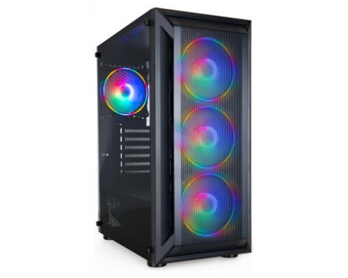 Caja Semitorre Gaming Ragnarok, Negra
