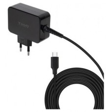 CARGADOR PORTATIL 65W TOOQ GAN USB-C PD NEGRO