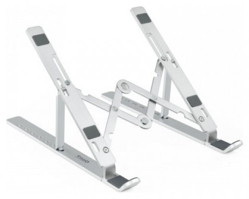 SOPORTE ELEVADOR PORTATIL/TABLET/LIBRO TQLRS0033-AL 11"-15" PLATA