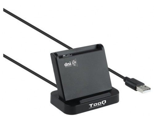 LECTOR EXTERNO DNIe USB 2.0 NEGRO TOOQ (Espera 4 dias)