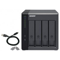 QNAP TR-004 unidad de disco multiple Negro (Espera 4 dias)