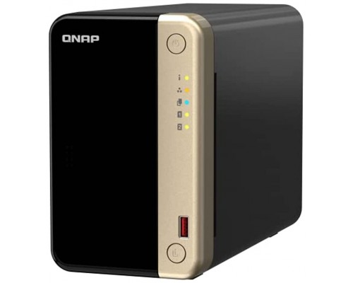 QNAP TS-264 NAS Torre Ethernet Negro, Oro N5095 (Espera 4 dias)