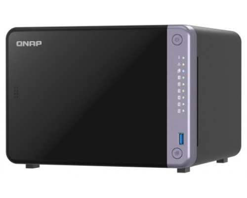 QNAP TS-632X-4G servidor de almacenamiento NAS Torre Alpine Alpine AL-524 4 GB DDR4 QNAP QTS Negro (Espera 4 dias)