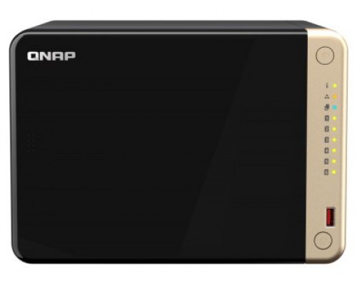 QNAP TS-664 NAS Torre Ethernet Negro N5095 (Espera 4 dias)