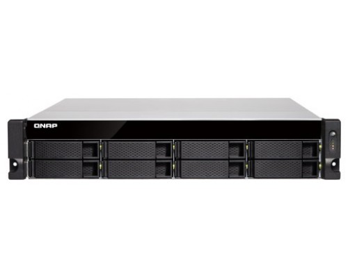 QNAP TS-877XU-RP NAS Bastidor (2U) Ethernet Negro 2600 (Espera 4 dias)