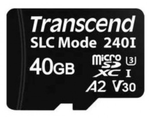 MEMORIA SD MICRO 40GB CLASE 10 TRANSCEND UHS-I U3-SX3 MEMORIA SD MICRO 40GB CLASE 10 TRANSCEND UHS-I U3
