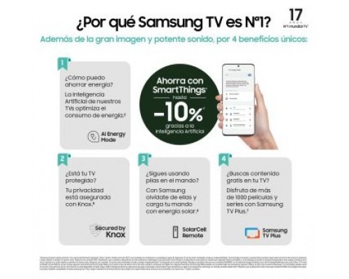 TELEVISOR 75" SAMSUNG TU75CU8075U CRYSTAL 4K UHD