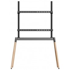 SOPORTE DE SUELO GEMBIRD PARA TV 55" - 86" NEGRO/MADERA-SX22 SOPORTE DE SUELO GEMBIRD PARA TV 55" - 86" NEGRO/MADERA