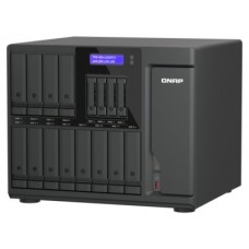 QNAP 16-BAY QUTS HERO NAS (12 X 3.5" SATA + 4 X U.2 NVME SLOTS), INTEL CORE ULTRA9 285 24CORES(8P+16E), 48G DDR5 ECC (UP TO 192G), 2 X USB4, 3 X PCIE GEN4 SLOTS, 2 X 10GBASE-T, 2 X 2.5GBE, 550W PSU (Espera 4 dias)