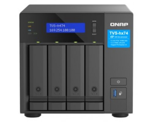 QNAP SERVIDOR NAS TVS-H474-PT-8G (Espera 4 dias)
