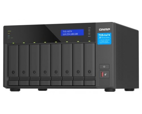 QNAP TVS-h874 NAS Torre Ethernet Negro (Espera 4 dias)