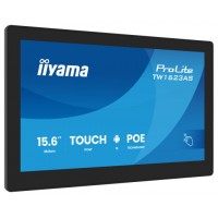 IIYAMA 15,6" PANEL-PC ANDROID 13+GMS, SOC QUAD-CORE RK3568 4GB, 32GB, 10-POINTS TOUCH, 1920X1080, IPS , SPEAKERS, MIC , POE, WIFI, BT5.2, MICRO-SD SLOT, HDMI-OUT, 3X USB, 385CD/M2, CABLE COVER, IISIGNAGE2 SUPPORTED (TW1623AS-B3P) (Espera 4 dias)