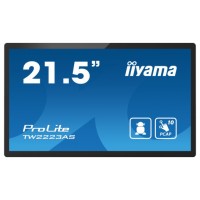 IIYAMA 21,5" PANEL-PC ANDROID 12, SOC RK3399 4GB, 32GB, PCAP BEZEL FREE 10-PTOUCH, 1920X1080, VA PANEL, SPEAKERS, WIFI, BT5.2, MICRO-SD SLOT, USB 2X 2.0 1X 3.2, MINI-JACK (MIC/HEADPHONE), HDMI-OUT, 350CD/M, CABLE COVER, GOOGLE GMS (TW2223AS-B2) (Espe