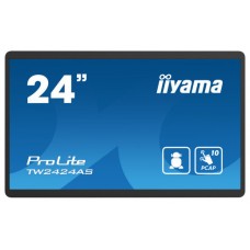 iiyama TW2424AS-B1 pantalla de señalización Pantalla plana para señalización digital 60,5 cm (23.8") Wifi 250 cd / m² 4K Ultra HD Negro Pantalla táctil Procesador incorporado Android 24/7 (Espera 4 dias)