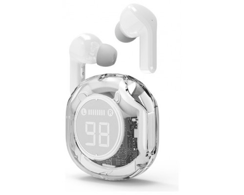 AURICULARES GEMBIRD TWST-01-W TRANSPARENTES BLANCO BT-SX4 AURICULARES GEMBIRD TWST-01-W TRANSPARENTES BLANCO BT