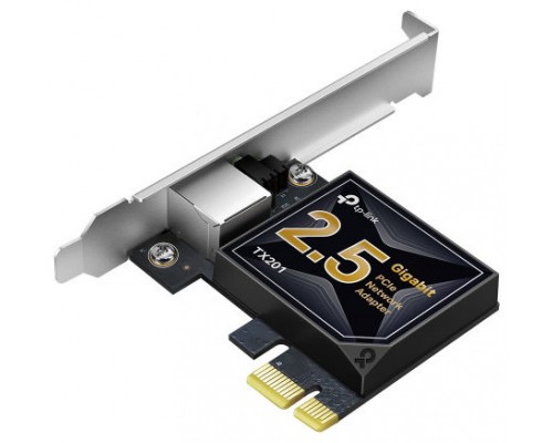 TARJETA DE RED PCIe 2.5GIGABIT TP-LINK TX201 INCLUYE