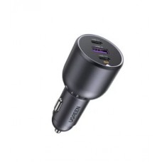 Ugreen 130W 3-Port Fast Car Char gray Auriculares, Ordenador portátil, Teléfono móvil, Portátil, Batería portátil, Teléfono Gris Encendedor de cigarrillos Auto (Espera 4 dias)-SX14 Ugreen 130W 3-Port Fast Car Char gray Auriculares, Ordenador portátil, Teléfono móvil, Portátil, Batería portátil, Teléfono Gris Encendedor de cigarrillos Auto (Espera 4 dias)