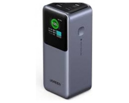 Ugreen 25000mAh 200W Fast Charging Powerbank Gris (Espera 4 dias)