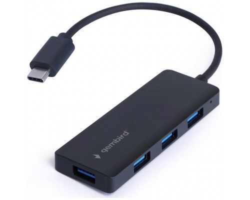 CONCENTRADOR GEMBIRD USB 3.1 (GEN 1) TIPO C DE 4 PUERTOS